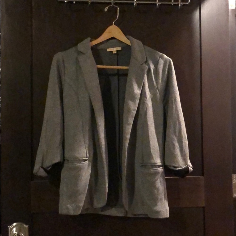 Gray Blazer